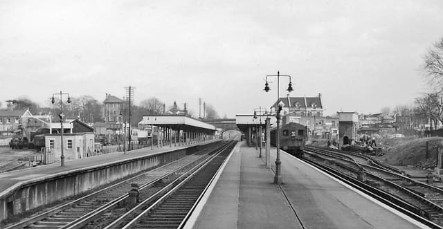 Stația Beckenham Junction, 1961