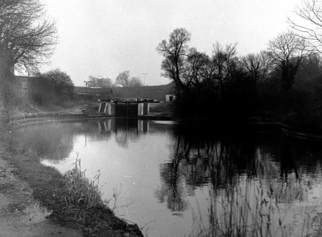 Ecluza nr. 99 din Clitheroe, Canalul Grand Union, 1976