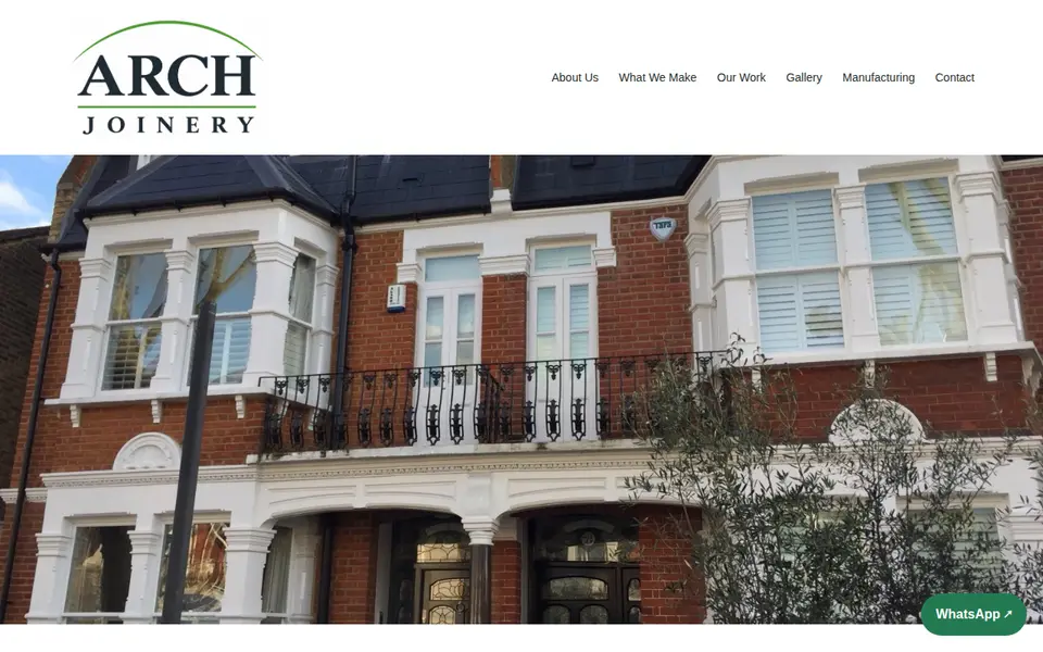 The top of archjoinery.com
