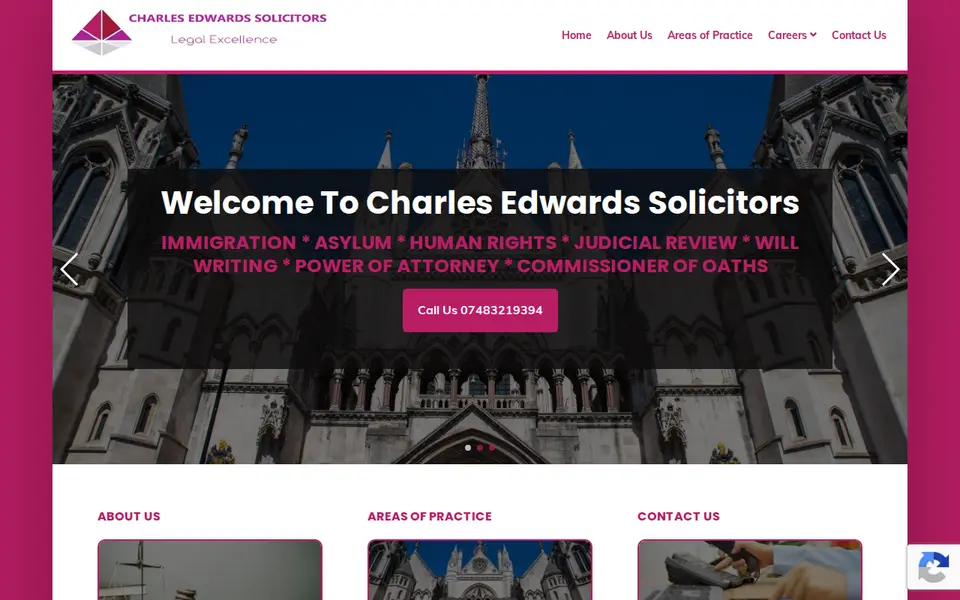 The top of cesolicitors.com