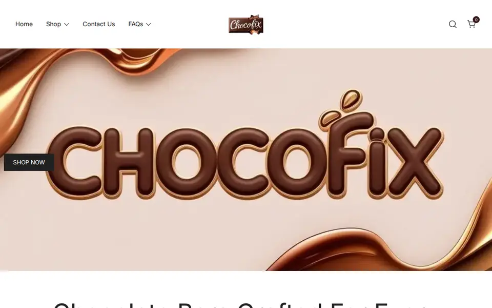 The top of chocolatebars.store