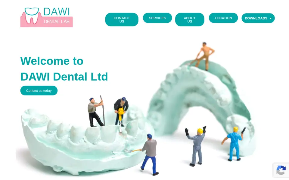 The top of dawidental.com