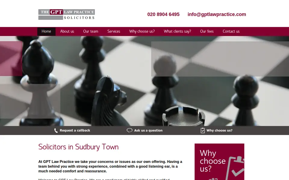 The top of gptlawpractice.com