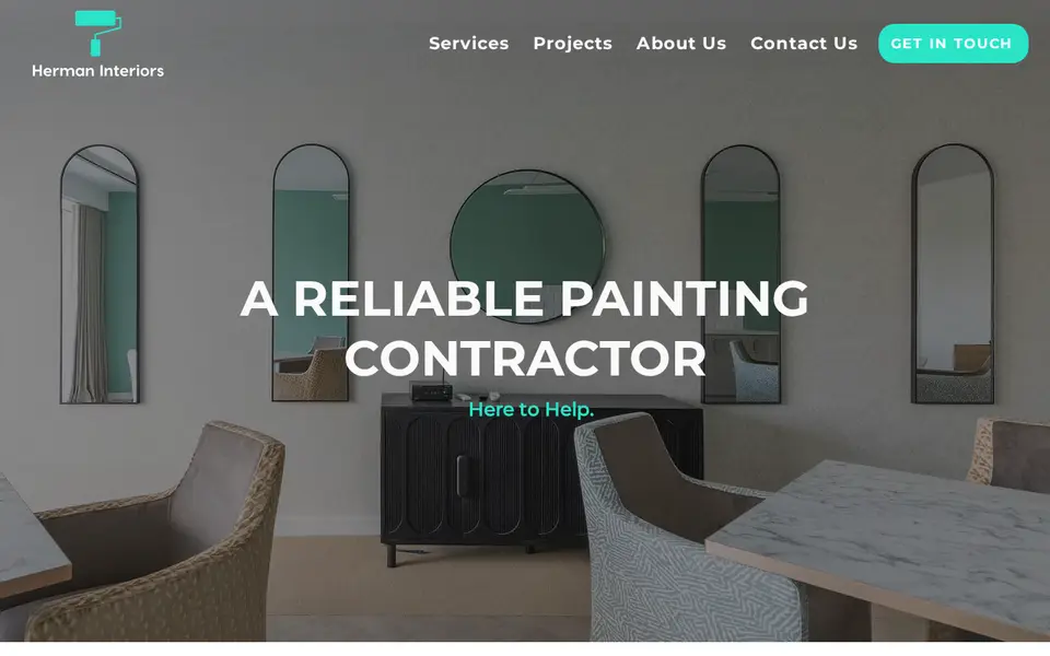 The top of hermaninteriors.co.uk
