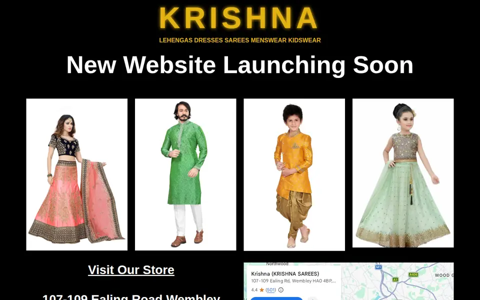 The top of krishnasarees.com