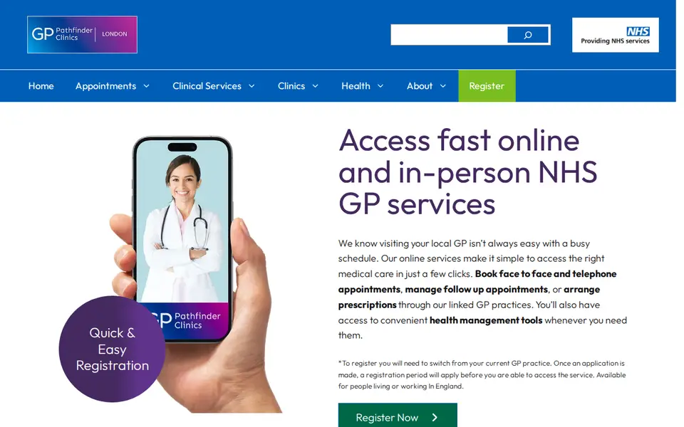 The top of nhsgp.net