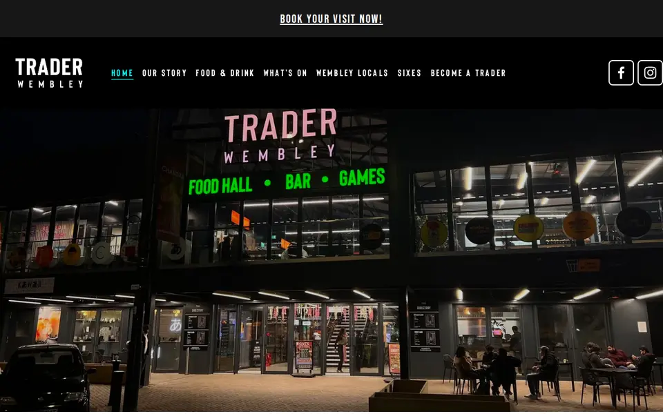 The top of traderwembley.com