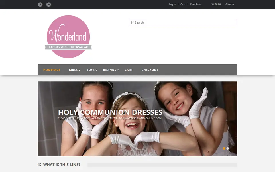 The top of wonderland-online.com