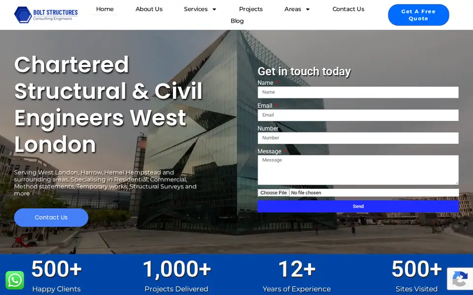 The top of boltstructures.com