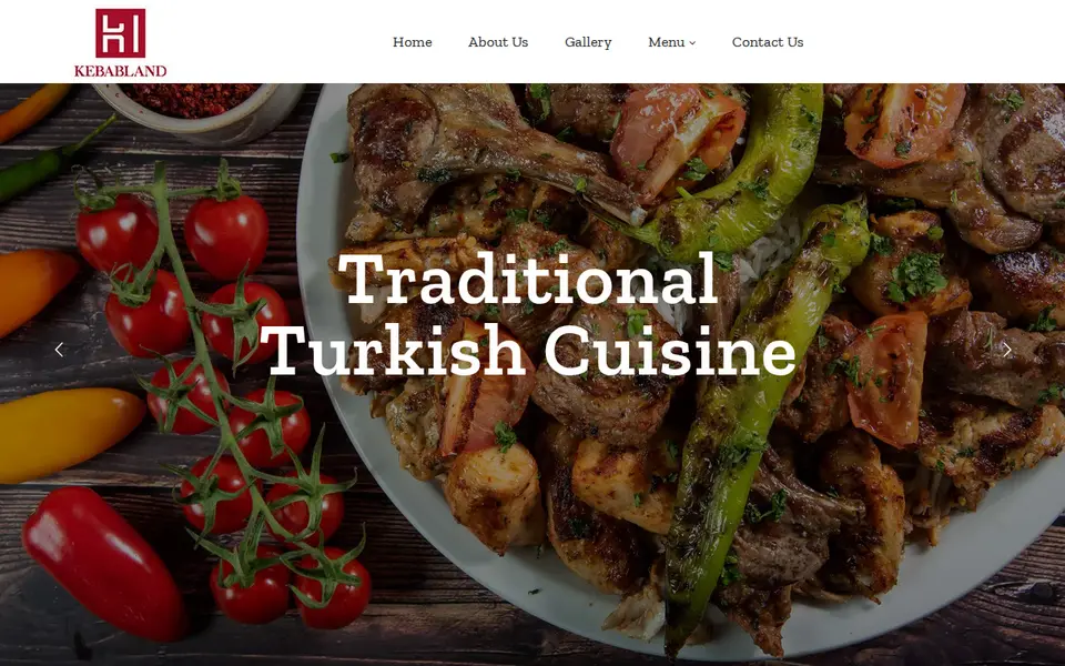 The top of kebablandrestaurant.co.uk