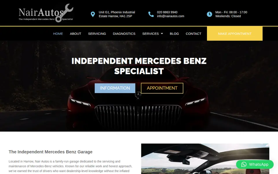 The top of nairautos.com