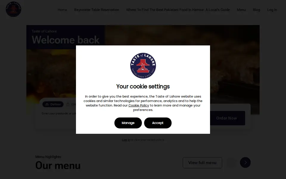 The top of tasteoflahore.co.uk