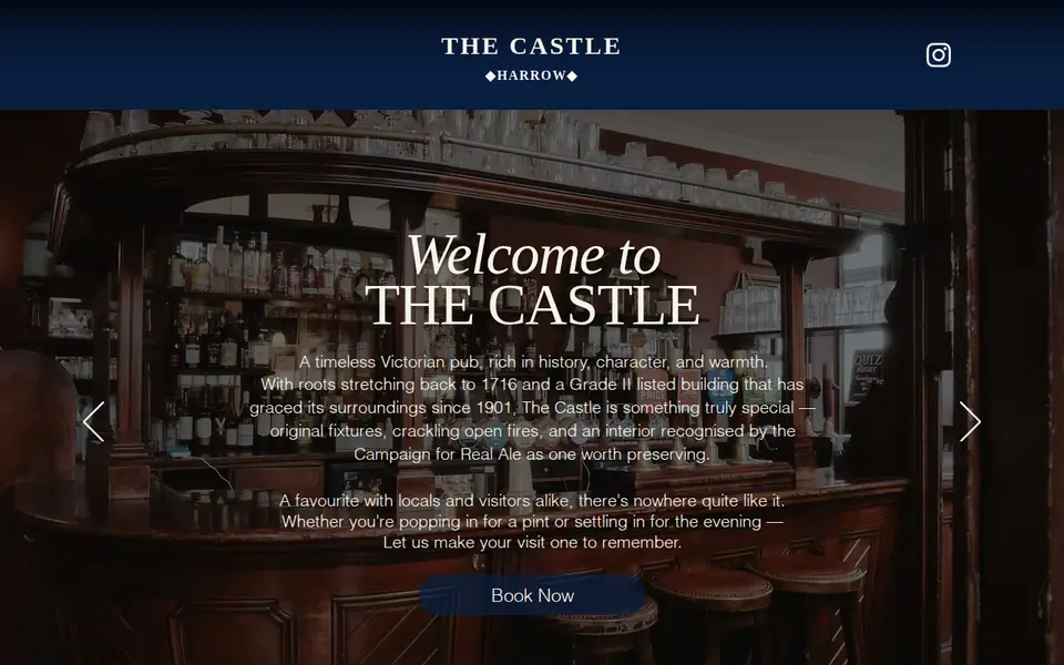 The top of castleharrow.com