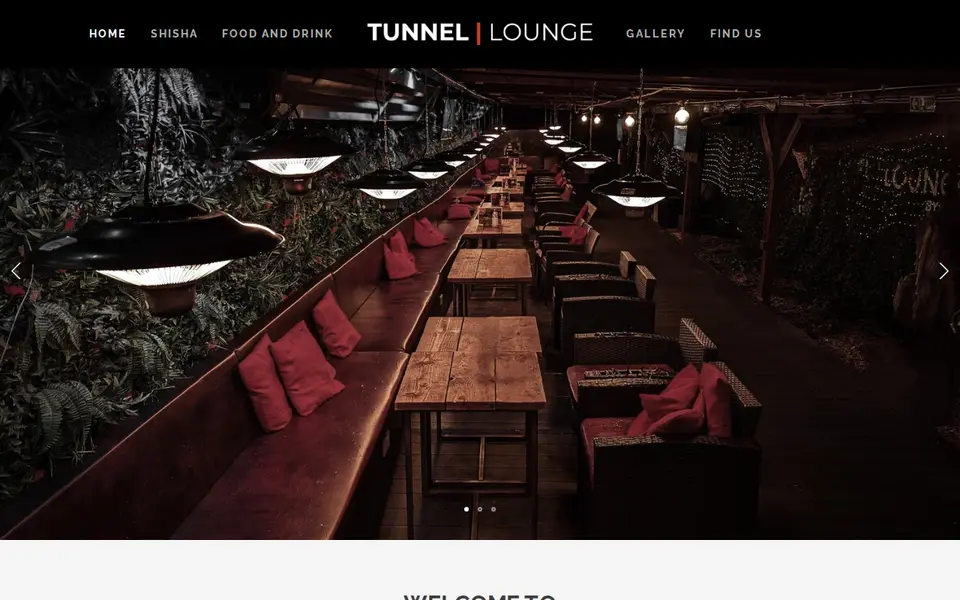 The top of tunnel-lounge.com