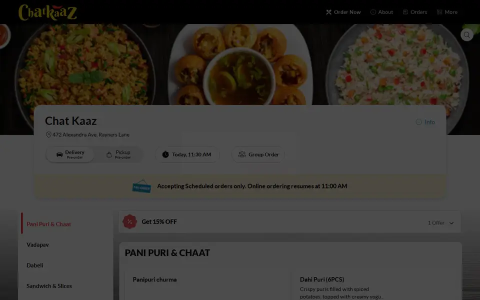 The top of chatkaazonline.co.uk