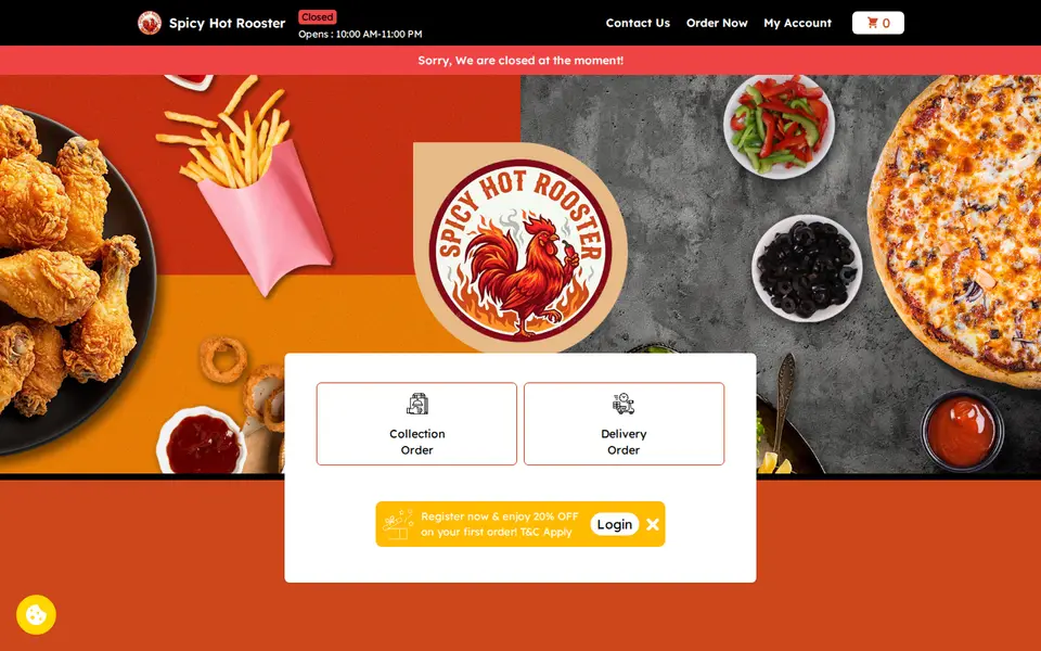 The top of spicyhotrooster.com