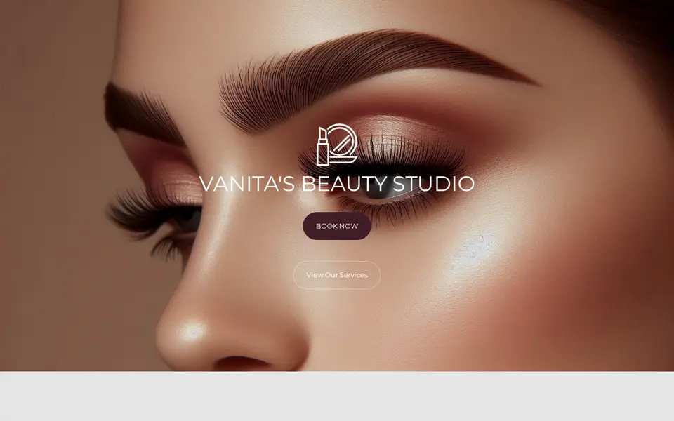 The top of vanitasbeautystudio.com