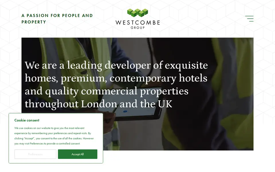 The top of westcombehomes.com