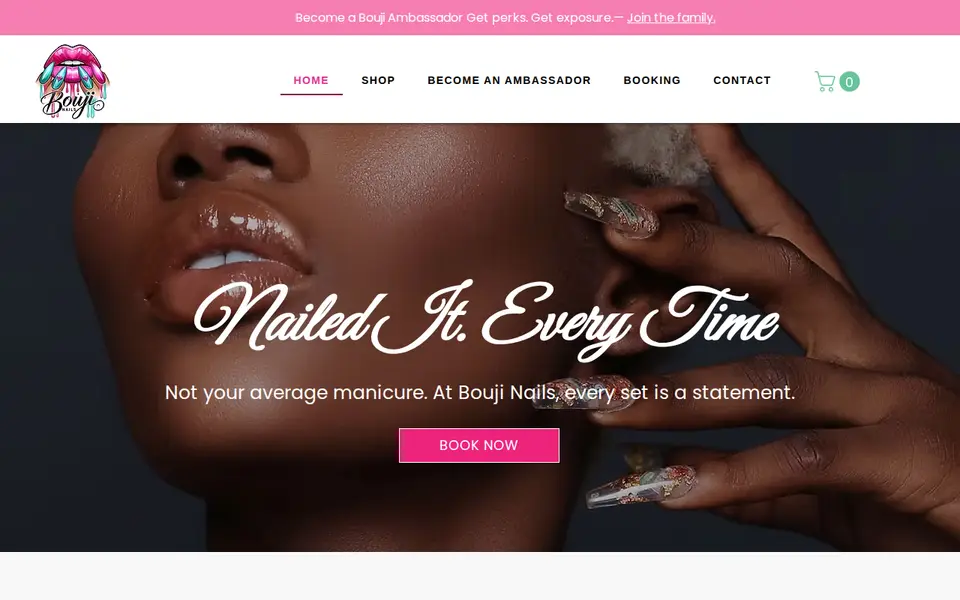 The top of boujinails.com