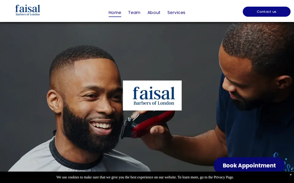 The top of faisalbarbers.com