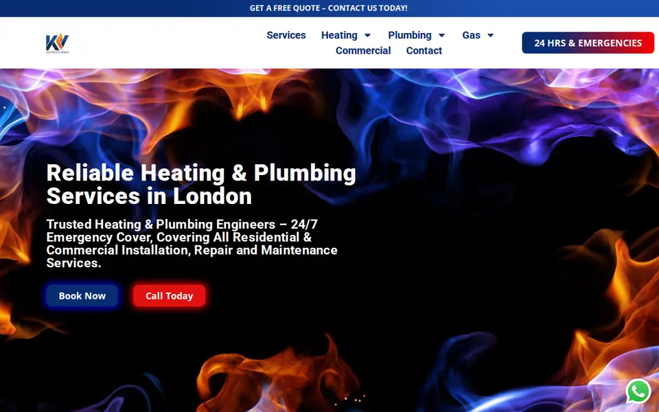 The top of kvheating.com