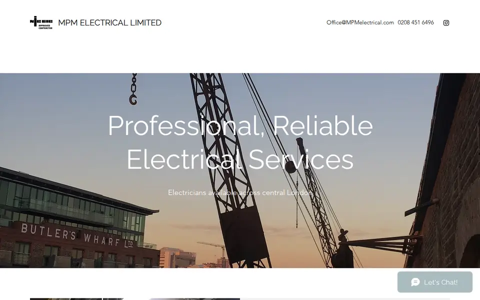 The top of mpmelectrical.com