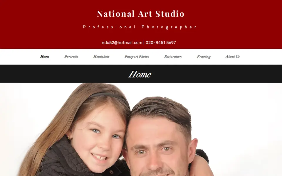 The top of nationalartstudio.com