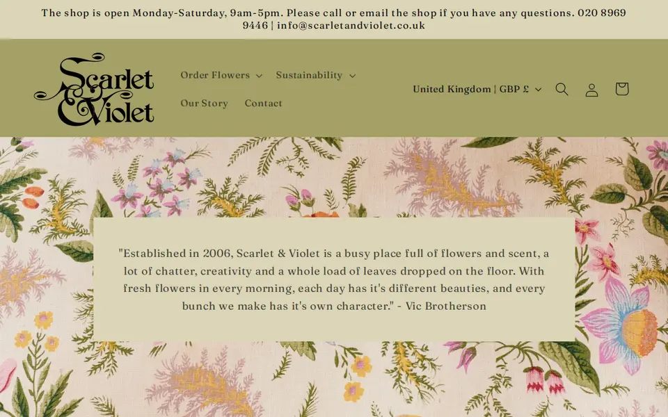 The top of scarletandviolet.co.uk