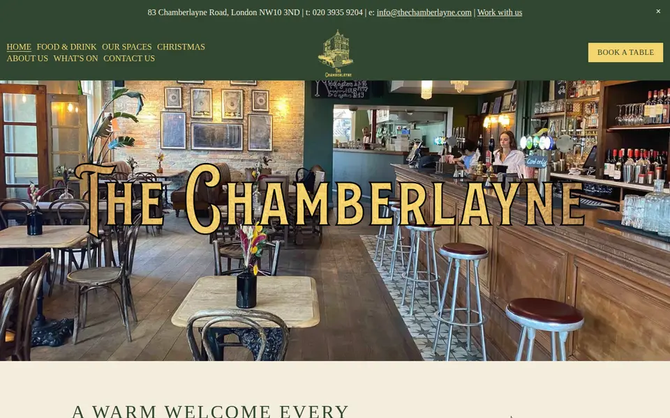 The top of thechamberlayne.com