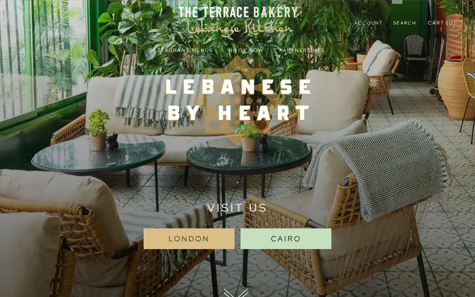 The top of theterracerestaurants.com