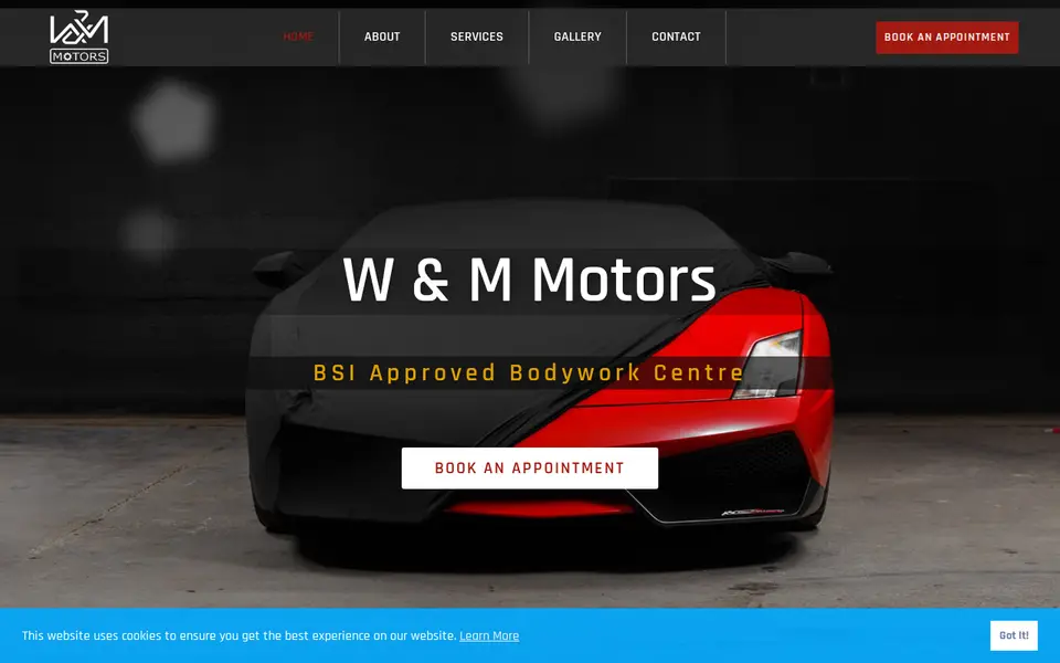 The top of wandmmotors.co.uk