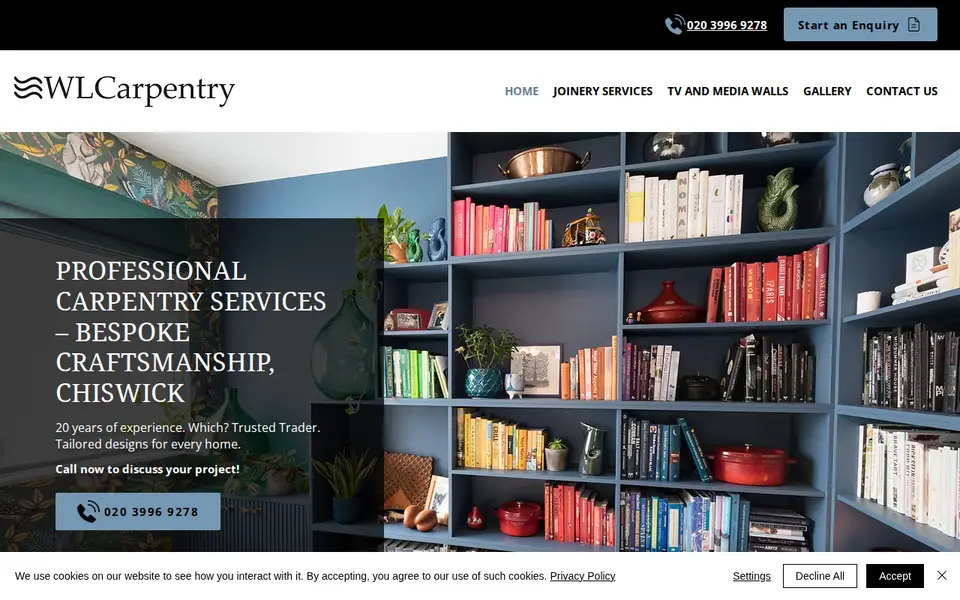 The top of westlondoncarpentry.com