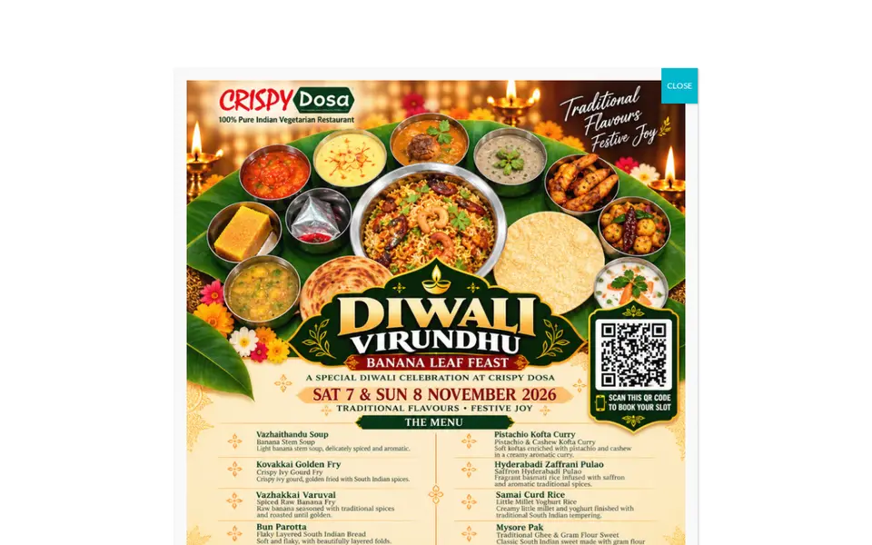 The top of crispydosa.com