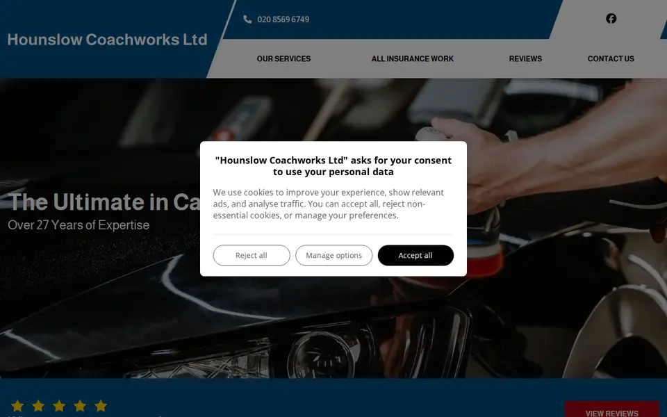 The top of hounslowcoachworksltd.co.uk