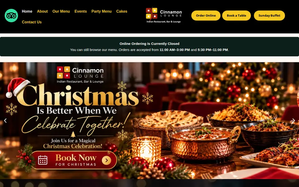 The top of cinnamonisleworth.co.uk
