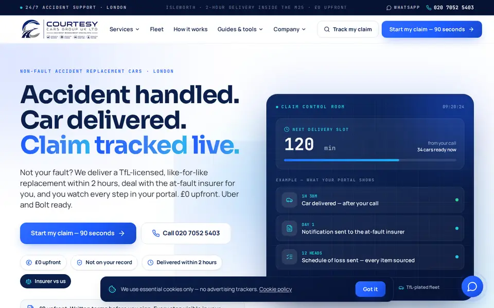 The top of courtesycars.net