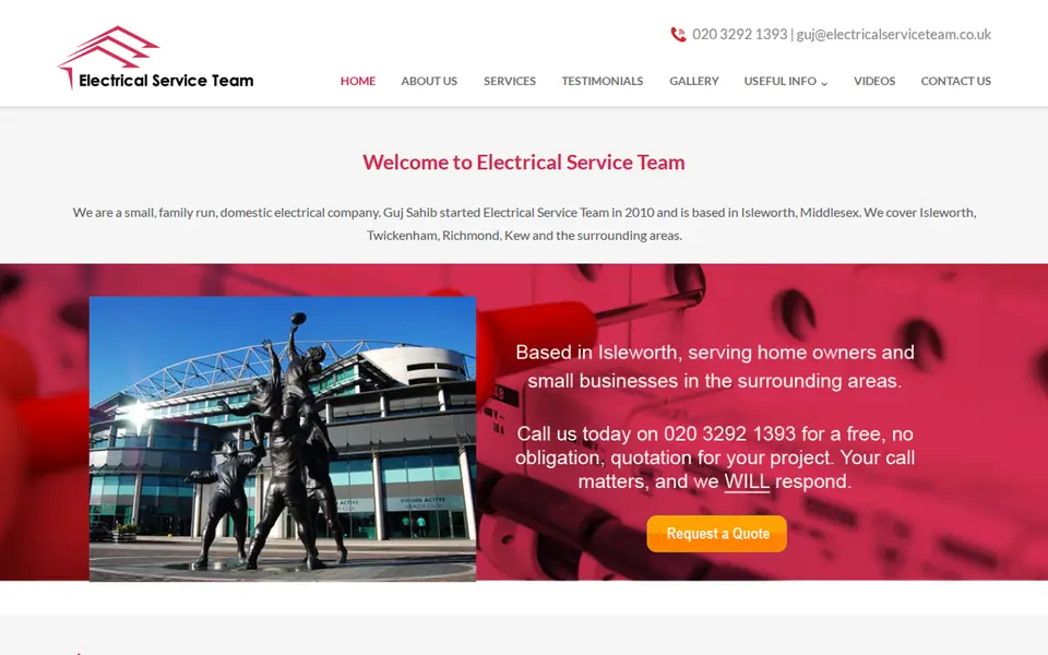 The top of electricalserviceteam.com