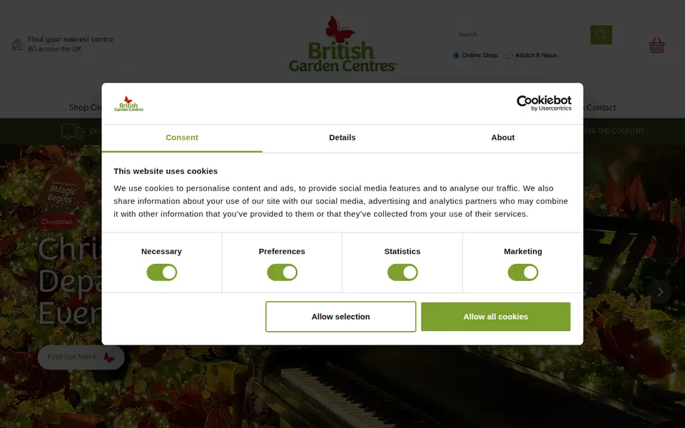 The top of britishgardencentres.com