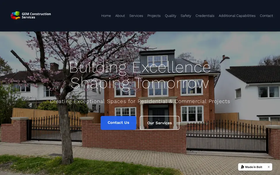 The top of gemconstructionservices.co.uk
