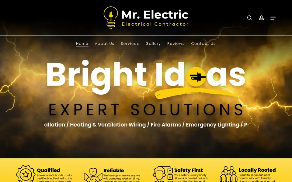The top of mrelectricjis.co.uk