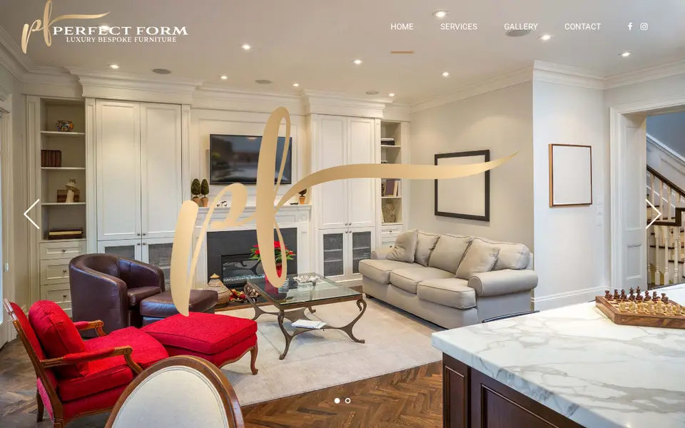 The top of perfectform-carpentry.com
