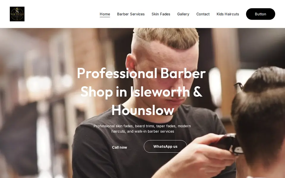 The top of topstylebarber.co.uk