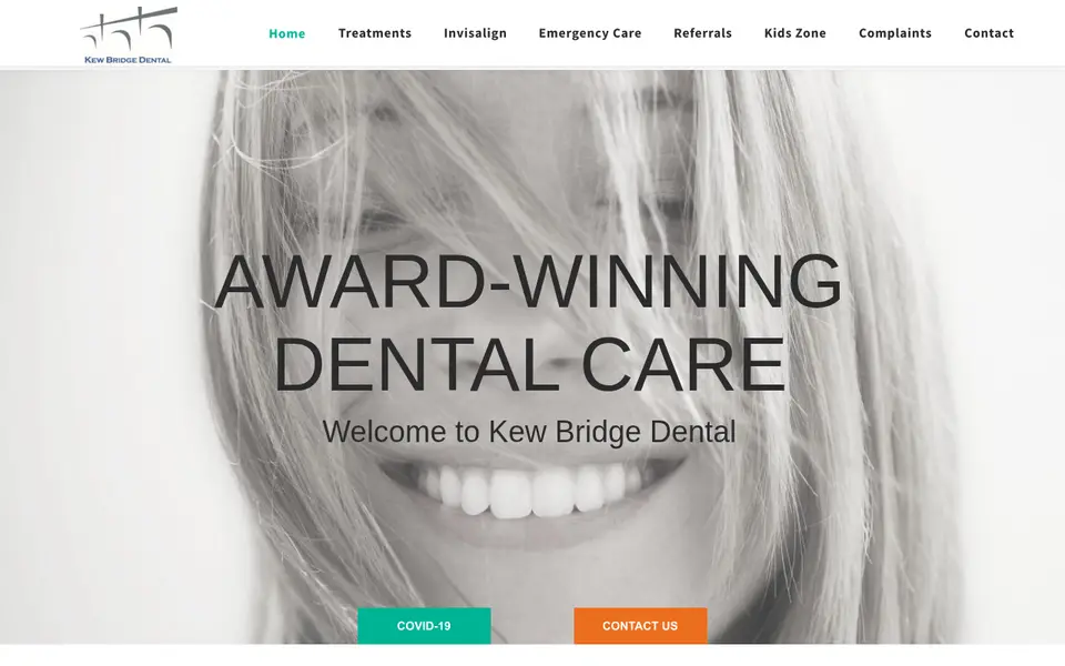 The top of kewbridgedental.co.uk