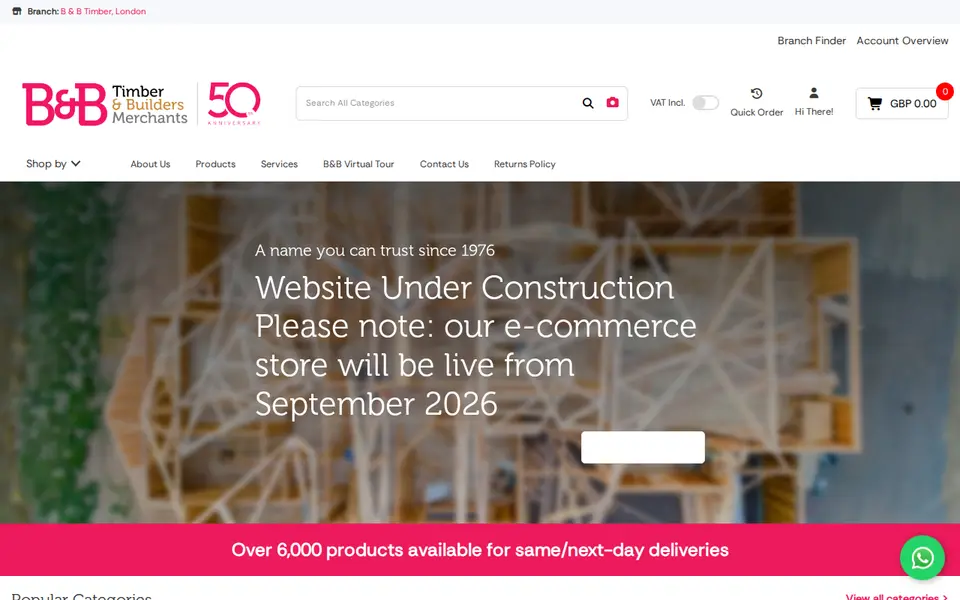 The top of bnbtimber.com