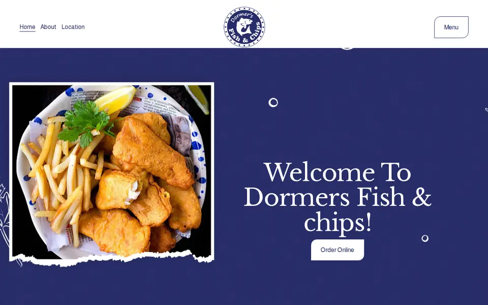 The top of dormersfishnchips.co.uk