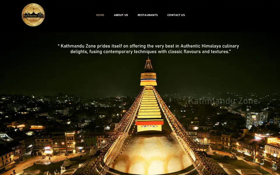 The top of kathmanduzone.com
