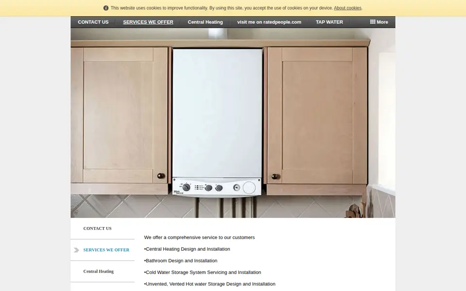 The top of knsbuilder.co.uk