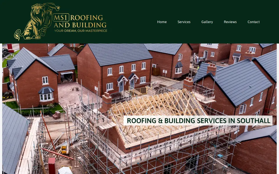 The top of ms1roofingandbuilding.co.uk
