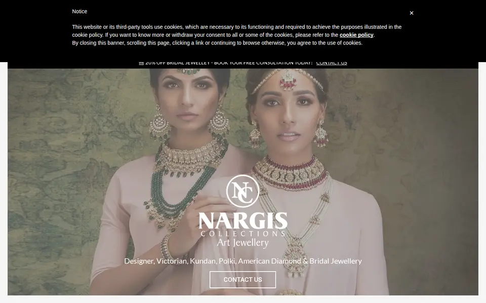 The top of nargiscollections.com