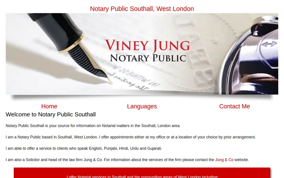 The top of notarypublicsouthall-vineyjung.co.uk